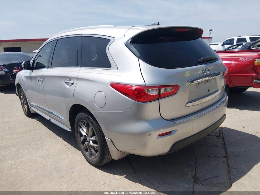 Vin: 5n1al0mn3ec530370, lot: 46246642, infiniti qx60 20143