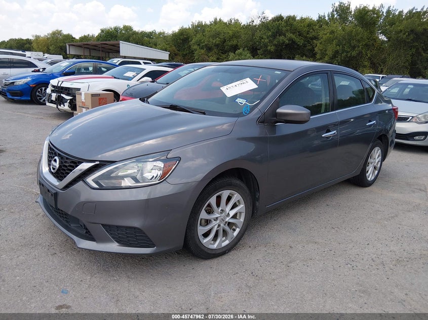 Vin: 3n1ab7ap4ky280567, lot: 46246684, nissan sentra sv 20192
