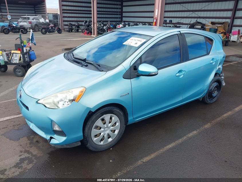 Vin: jtdkdtb37e1080095, lot: 46246713, toyota prius c four/one/three/two 20142