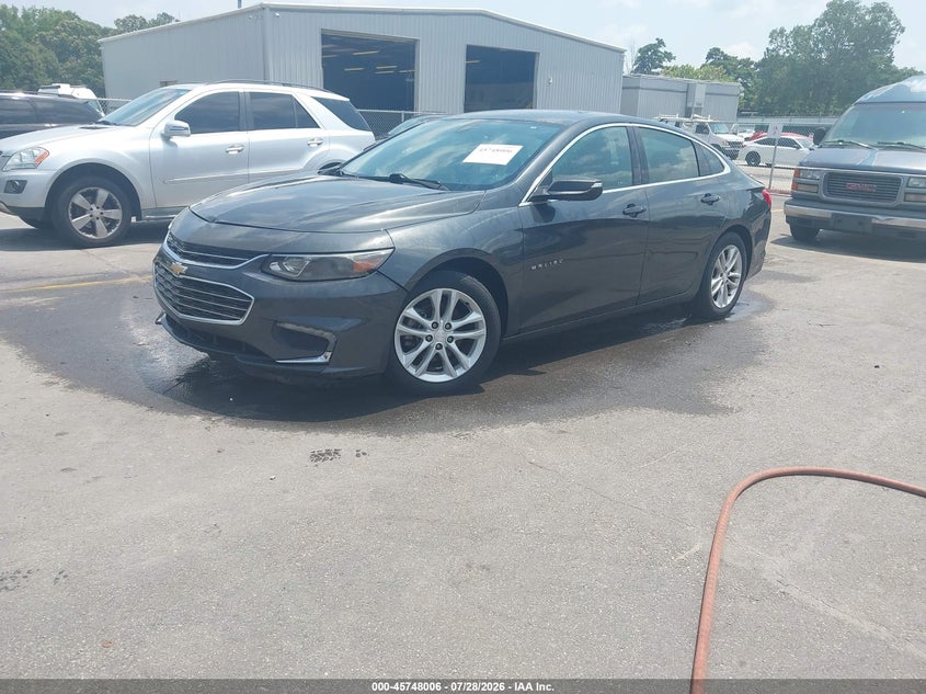 2017 Chevrolet Malibu, Звичайний знос, IAAI, VIN 1G1ZE5STXHF183065 — фото 2
