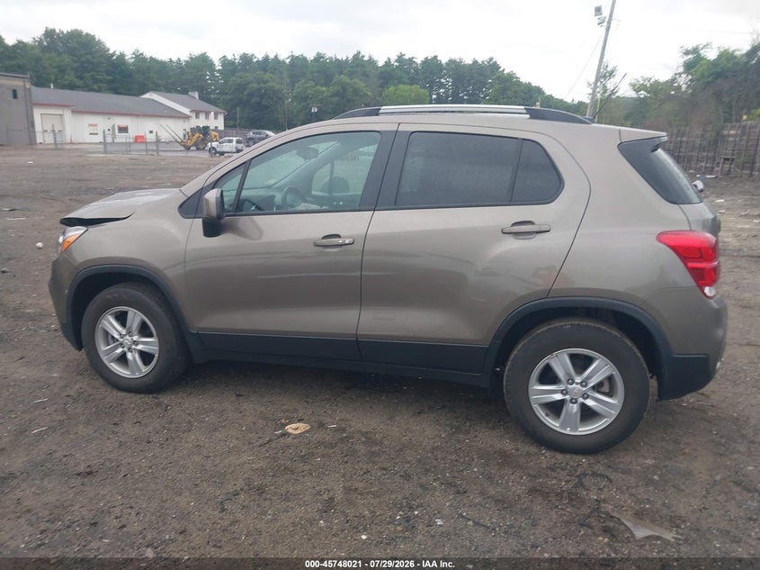 CHEVROLET TRAX 2022 VIN KL7CJPSM5NB567588