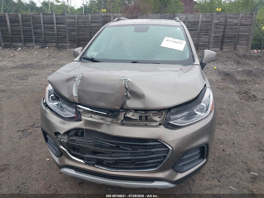 CHEVROLET TRAX 2022 VIN KL7CJPSM5NB567588