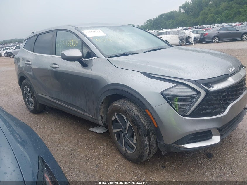 Vin: kndpucdg4s7191752, lot: 46246745, kia sportage hybrid lx 2025 img_1