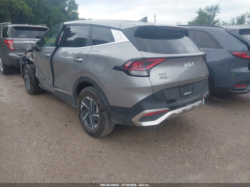 Vin: kndpucdg4s7191752, lot: 46246745, kia sportage hybrid lx 20253