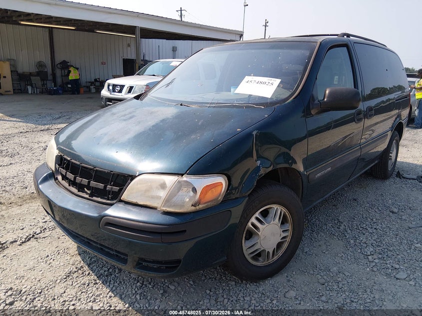 2001 Chevrolet Venture, Обычный износ, IAAI, VIN 1GNDX03E31D251438 — фото 2