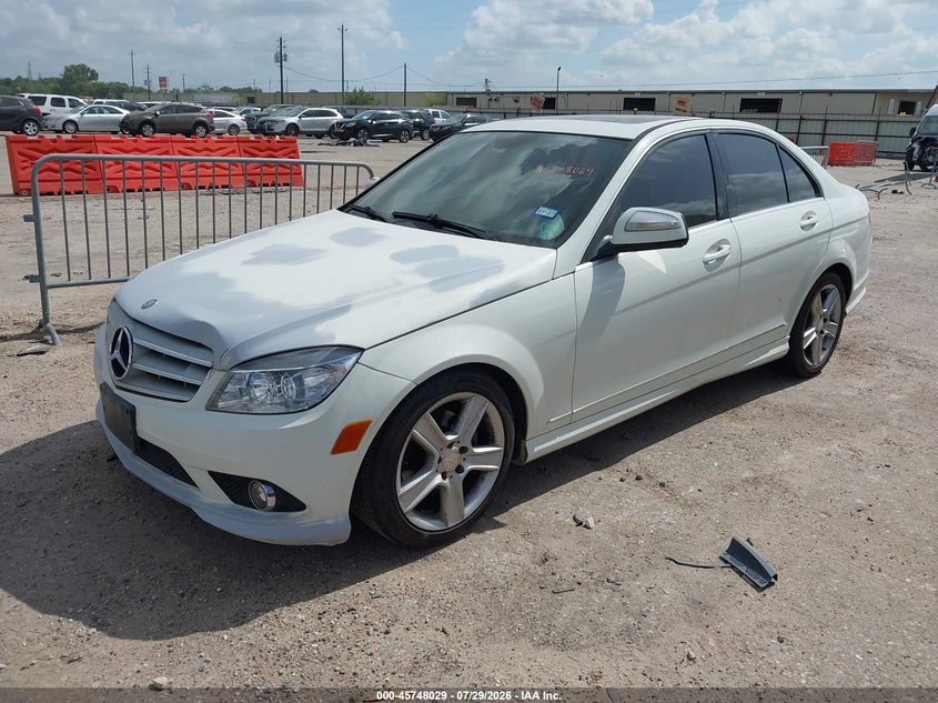 2009 MERCEDES-BENZ C 300 auction photo 2