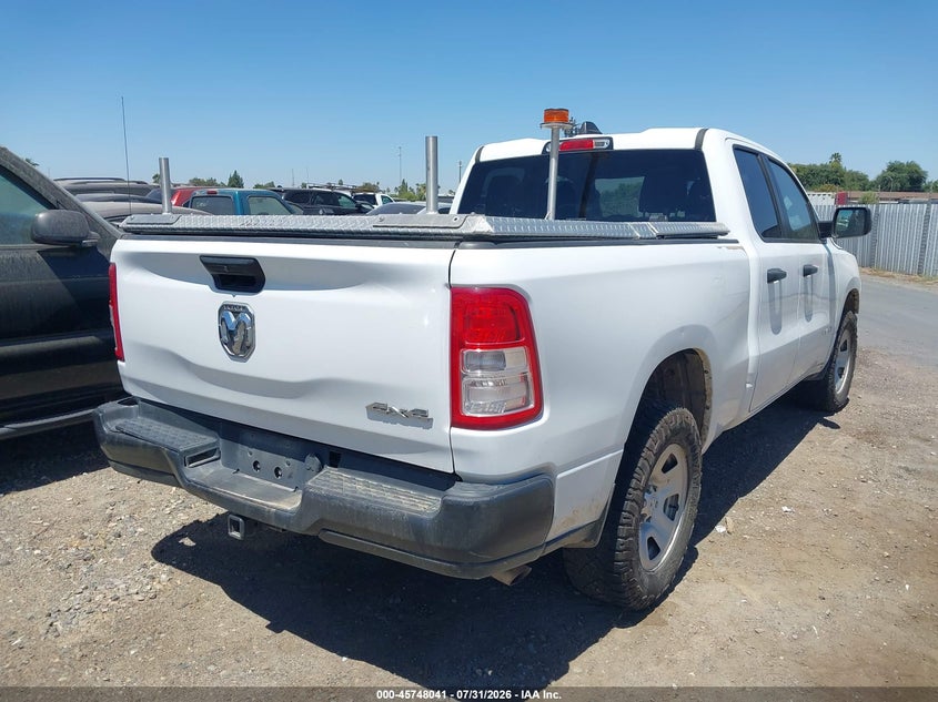 Vin: 1c6rrfcg0mn714137, lot: 46246763, ram 1500 tradesman  4x4 6'4 box 20214