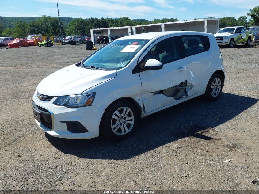 Vin: 1g1jg6sb0l4115334, lot: 46246764, chevrolet sonic fwd  1fl 5-door 20202