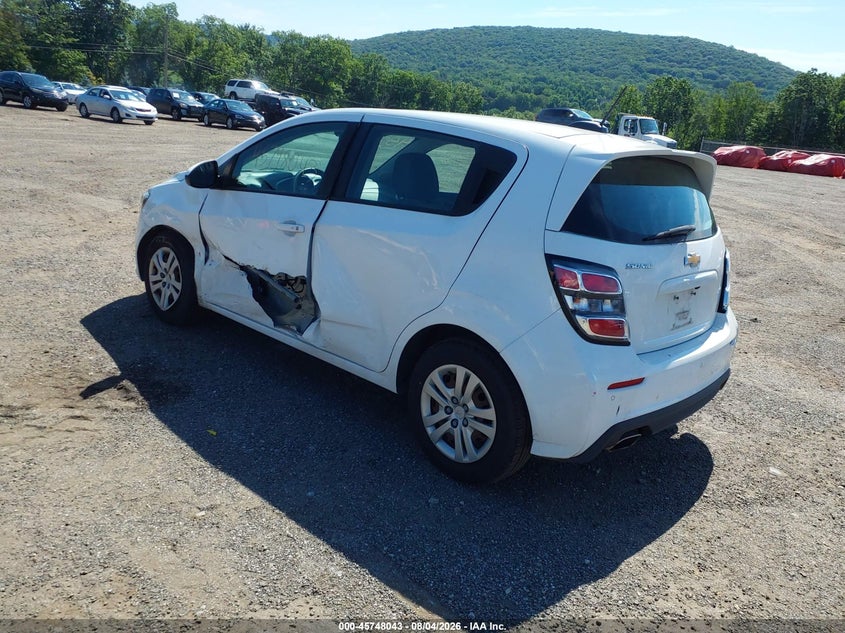 Vin: 1g1jg6sb0l4115334, lot: 46246764, chevrolet sonic fwd  1fl 5-door 20203