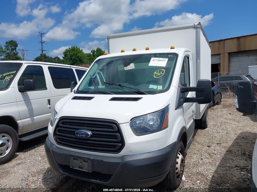 Vin: 1fdbf8zm3kka87066, lot: 46246766, ford transit-350 cab 20192