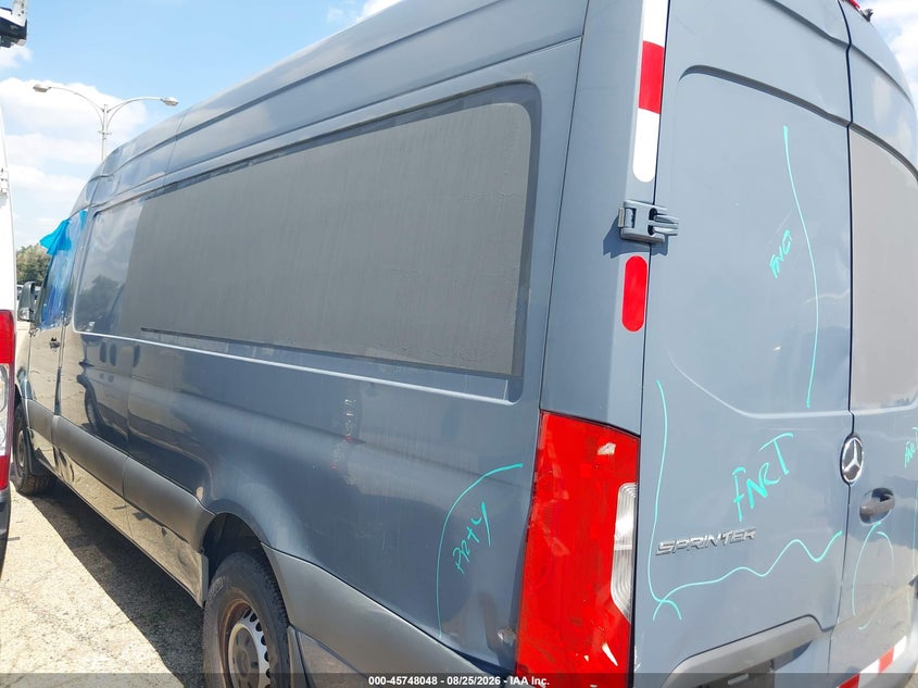 Vin: wd4pf1cd7kp124073, lot: 46246771, mercedes-benz sprinter 2500 high roof v6 20193