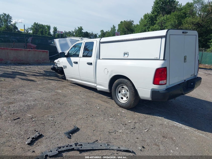 Vin: 1c6rr7fg1ps538058, lot: 46246773, ram 1500 classic tradesman  4x4 6'4 box 20233