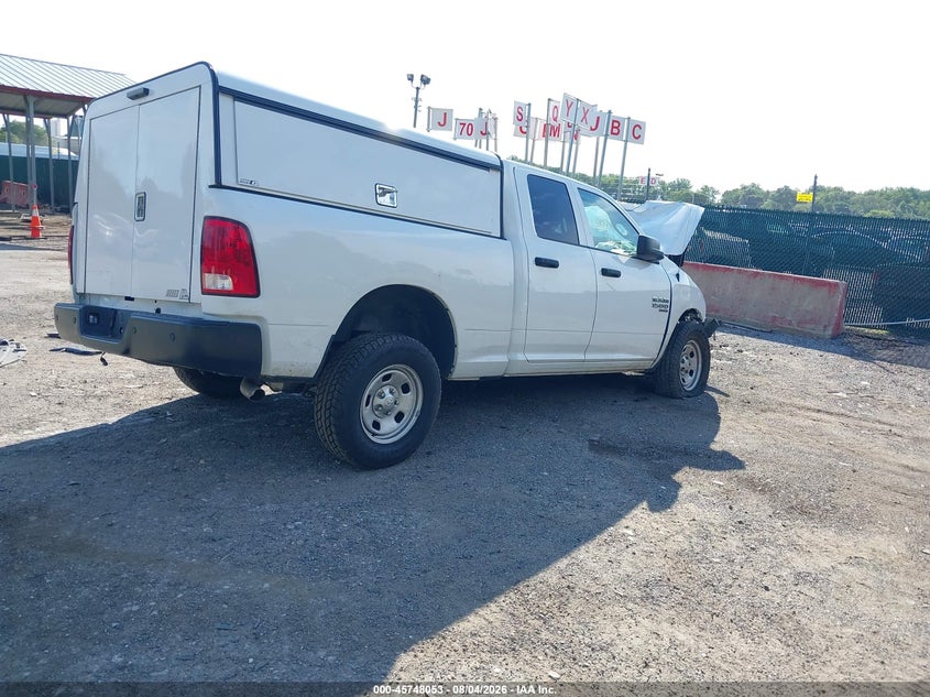 Vin: 1c6rr7fg1ps538058, lot: 46246773, ram 1500 classic tradesman  4x4 6'4 box 20234
