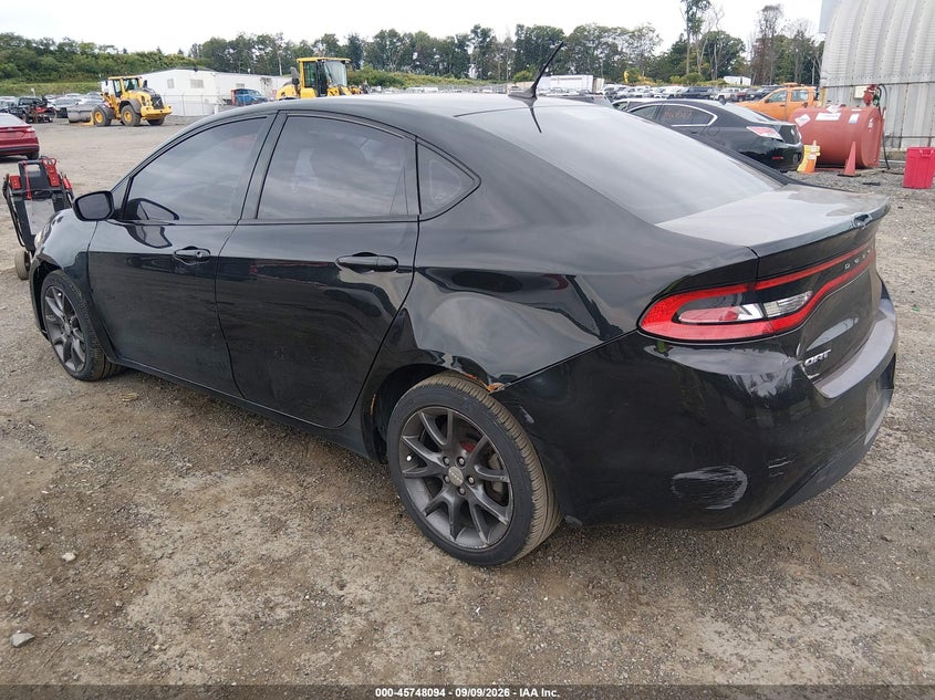 Vin: 1c3cdfaa7fd375451, lot: 46246816, dodge dart se 20153