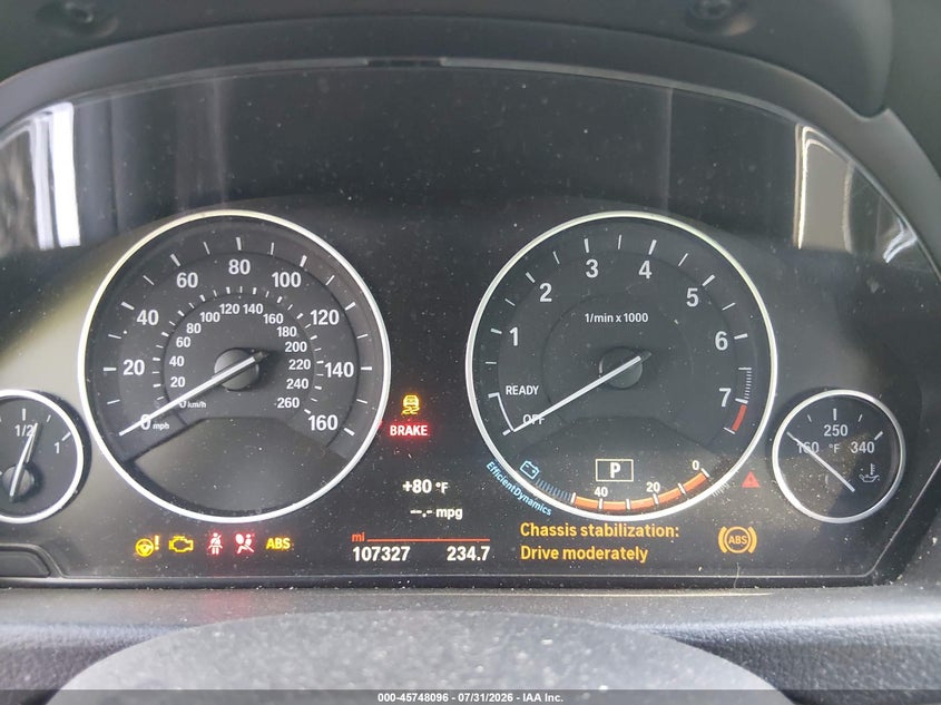 2017 BMW 330I auction photo 7