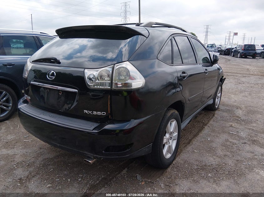 2007 LEXUS RX 350 auction photo 4