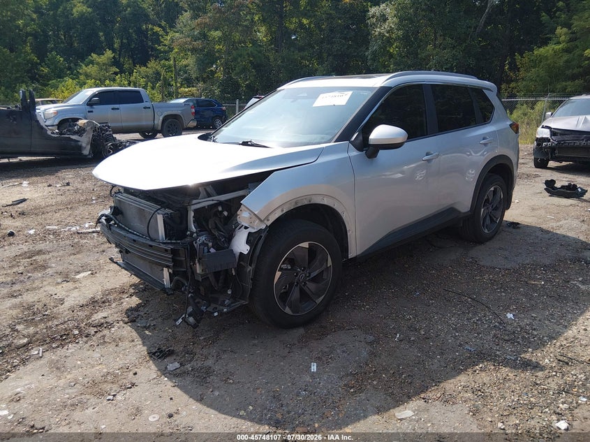 Vin: 5n1bt3ba3sc670775, lot: 46246829, nissan rogue sv fwd 20252