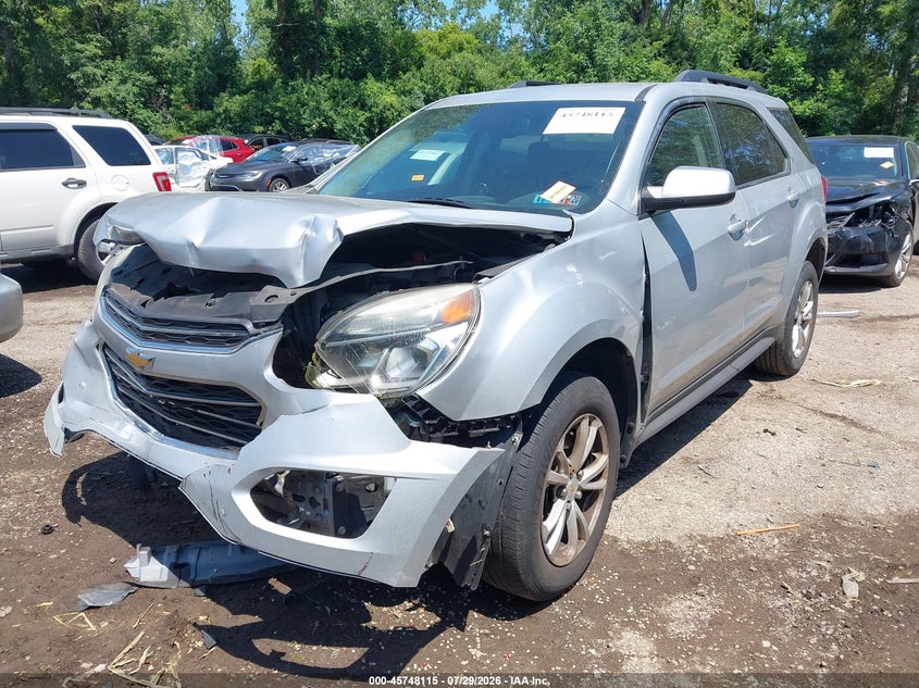 Vin: 2gnalcek9h6326994, lot: 46246837, chevrolet equinox lt 20172