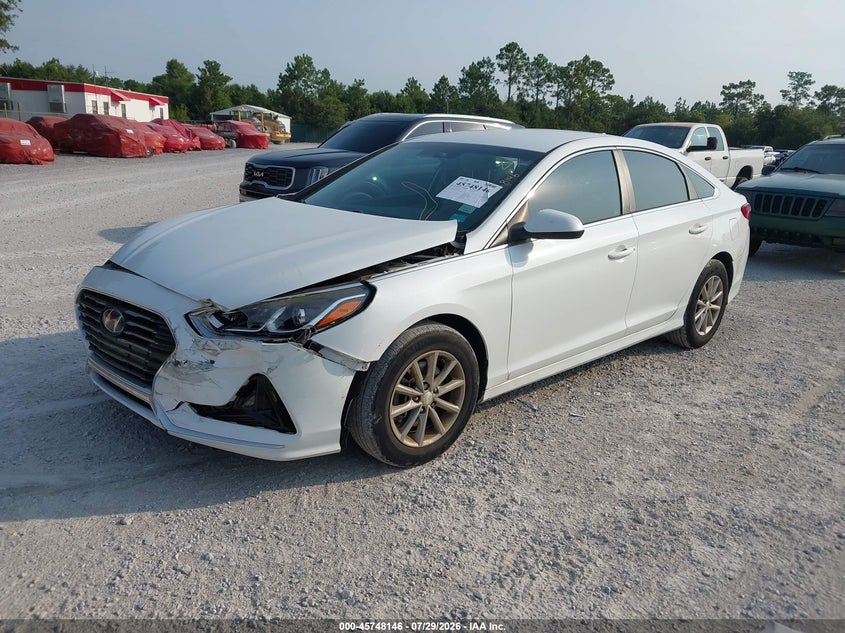 Vin: 5npe24af6kh792591, lot: 46246868, hyundai sonata se 20192