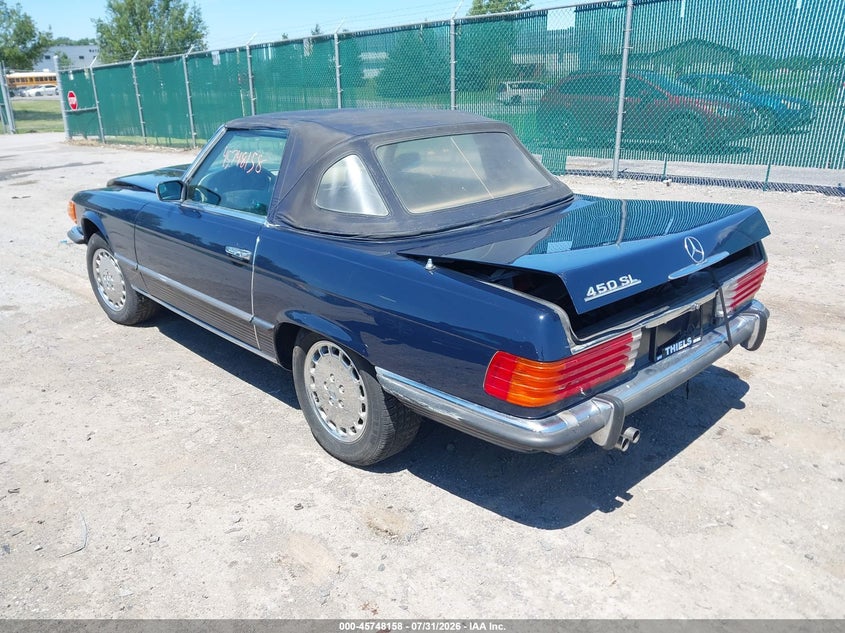 1973 MERCEDES-BENZ 450SL auction photo 3
