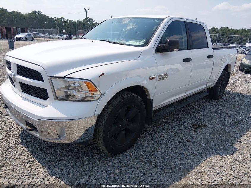 Vin: 1c6rr7tt8fs505204, lot: 46246887, ram 1500 outdoorsman 20152
