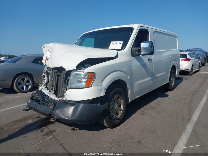 Vin: 1n6af0ky1en108527, lot: 46246896, nissan nv cargo nv2500 hd sv v8 20142