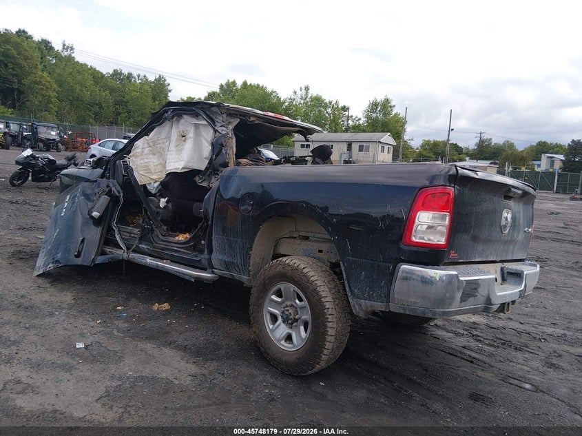 Vin: 3c6ur5djxmg674320, lot: 46246901, ram 2500 big horn  4x4 6'4 box 20213
