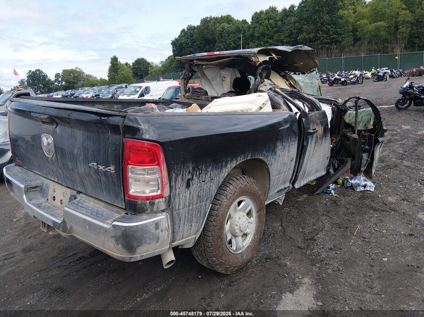 Vin: 3c6ur5djxmg674320, lot: 46246901, ram 2500 big horn  4x4 6'4 box 20214