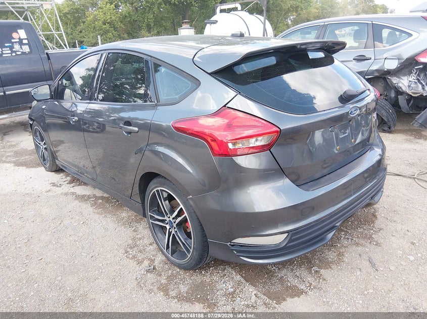 Vin: 1fadp3l96hl292584, lot: 46246910, ford focus st 20173