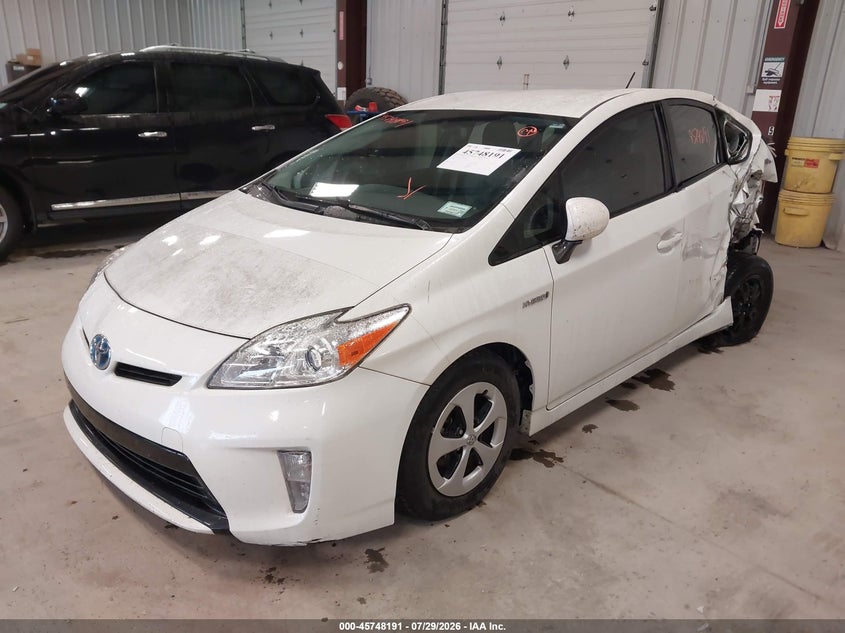 Vin: jtdkn3du2f1960786, lot: 46246913, toyota prius four 20152