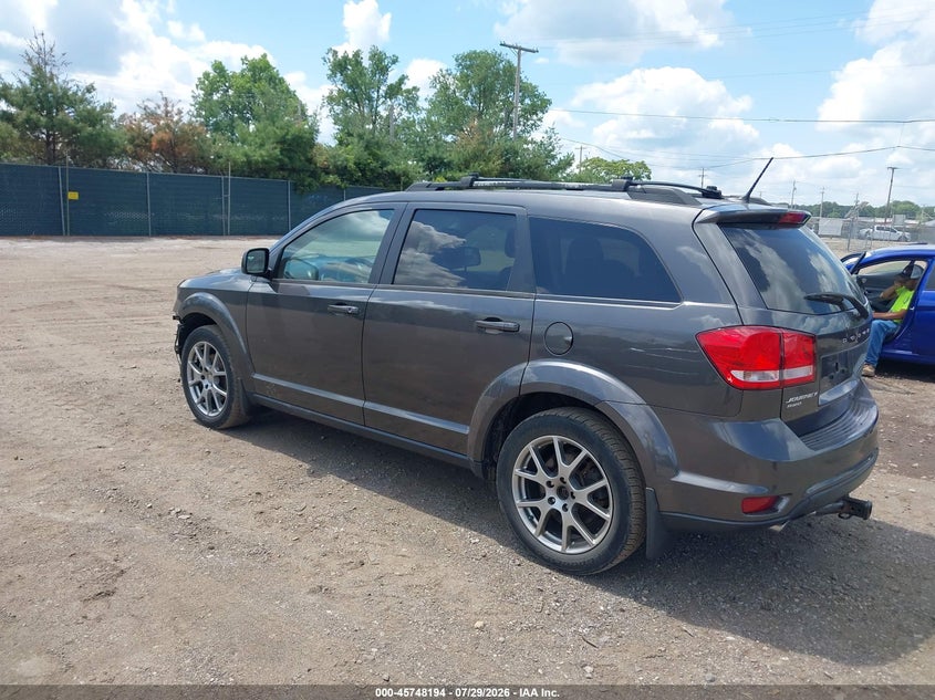 Vin: 3c4pddeg4ht578634, lot: 46246916, dodge journey gt awd 20173