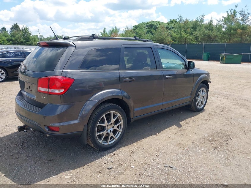 Vin: 3c4pddeg4ht578634, lot: 46246916, dodge journey gt awd 20174