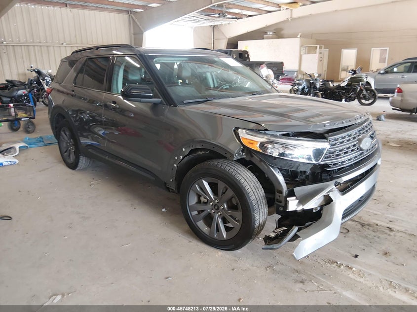Vin: 1fmsk7dhxpgc37216, lot: 46246935, ford explorer xlt 2023 img_1