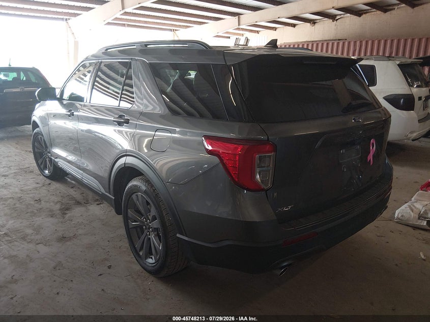 Vin: 1fmsk7dhxpgc37216, lot: 46246935, ford explorer xlt 20233