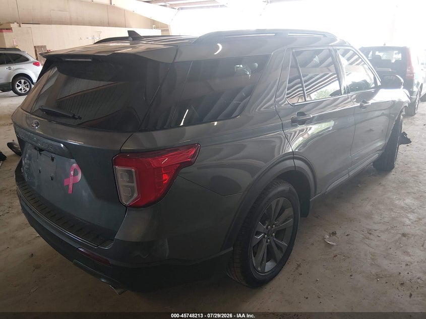 Vin: 1fmsk7dhxpgc37216, lot: 46246935, ford explorer xlt 20234
