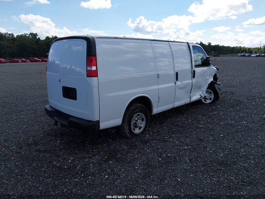 Vin: 1gczggfp2l1146477, lot: 46246937, chevrolet express cargo rwd 3500 regular wheelbase wt 20204