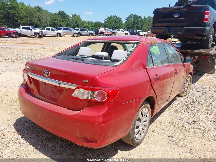 Vin: jtdbu4ee6dj119034, lot: 46246939, toyota corolla le 20134