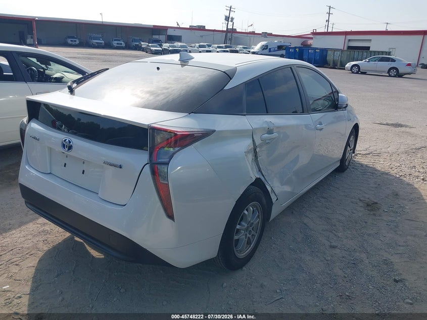 Vin: jtdkarfu8g3000860, lot: 46246944, toyota prius three 20164