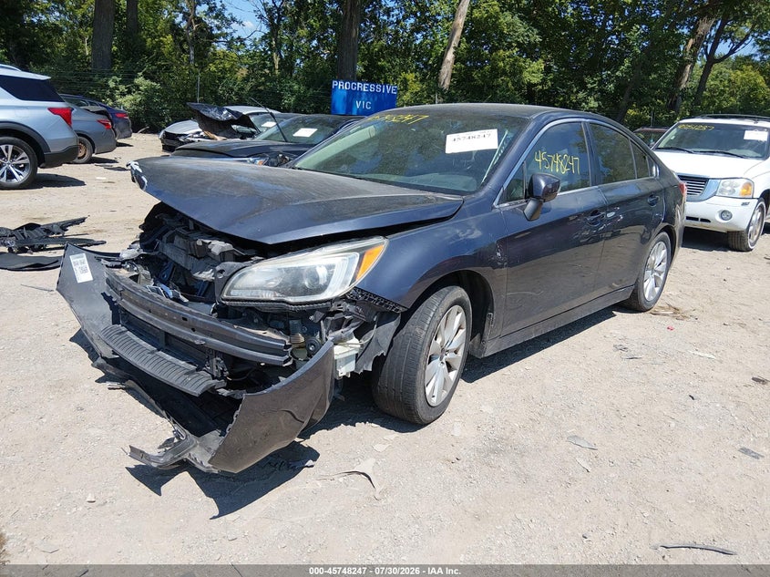 Vin: 4s3bnaf65g3015095, lot: 46246969, subaru legacy 2.5i premium 20162