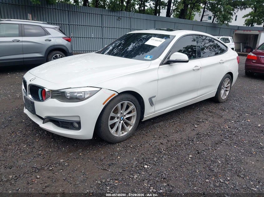 Vin: wba3x5c51ed557476, lot: 46246972, bmw 328i gran turismo xdrive 20142
