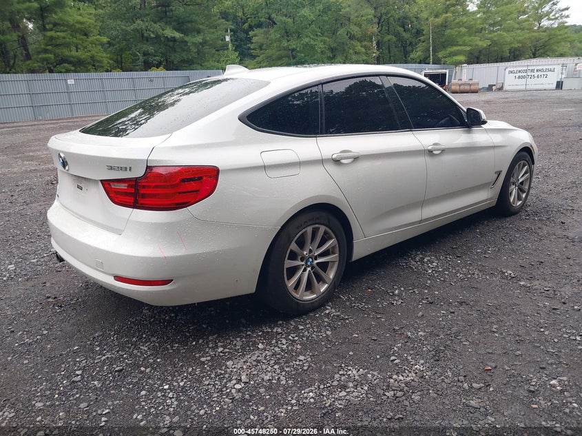 Vin: wba3x5c51ed557476, lot: 46246972, bmw 328i gran turismo xdrive 20144