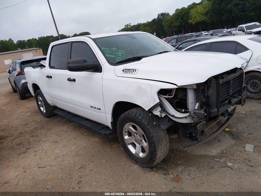 Vin: 1c6srfgt4kn605346, lot: 46246975, ram 1500 tradesman  4x4 5'7 box 2019 img_1