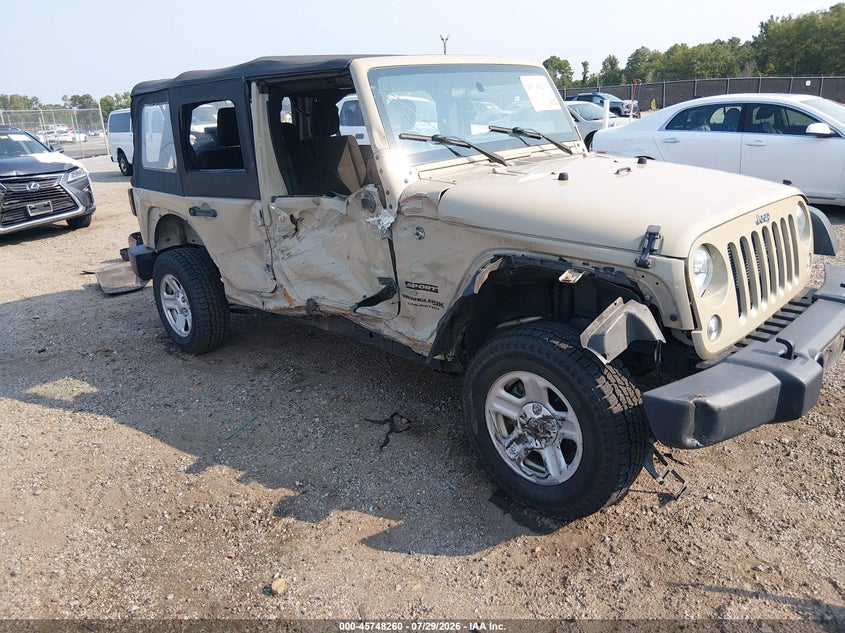 2018 JEEP WRANGLER JK UNLIMITED auction photo 1