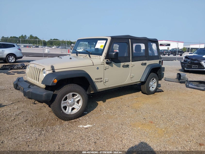 2018 JEEP WRANGLER JK UNLIMITED auction photo 2