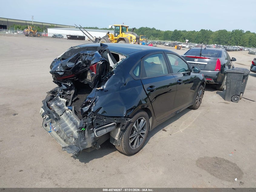 Vin: 3kpf24ad4pe686591, lot: 46247009, kia forte lxs 20234