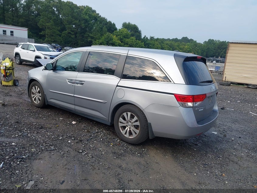 Vin: 5fnrl5h60gb082425, lot: 46247017, honda odyssey ex-l 20163