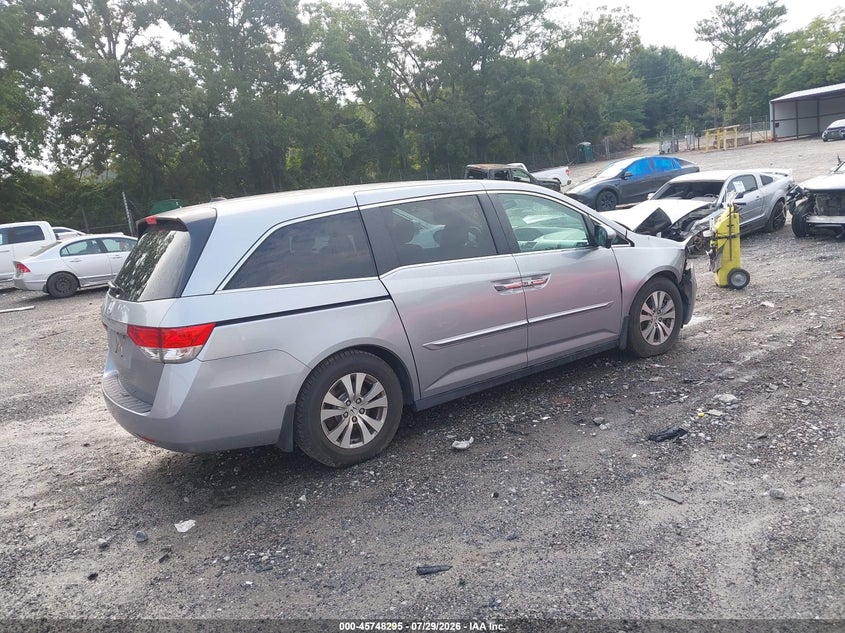 Vin: 5fnrl5h60gb082425, lot: 46247017, honda odyssey ex-l 20164