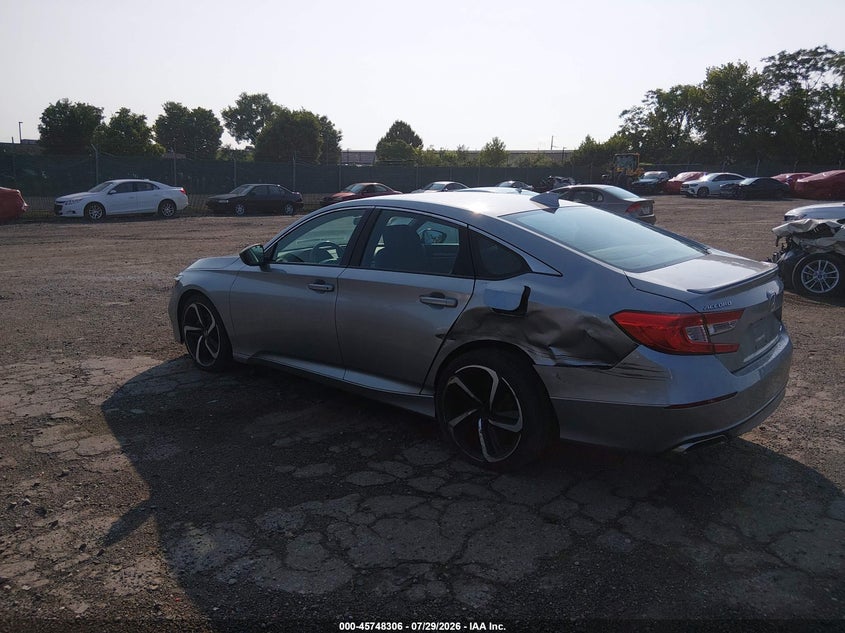 Vin: 1hgcv1f36ka101810, lot: 46247028, honda accord sport 20193
