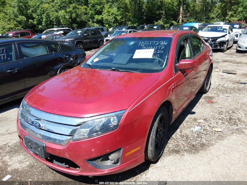 Vin: 3fahp0haxar348472, lot: 46247032, ford fusion se 20102
