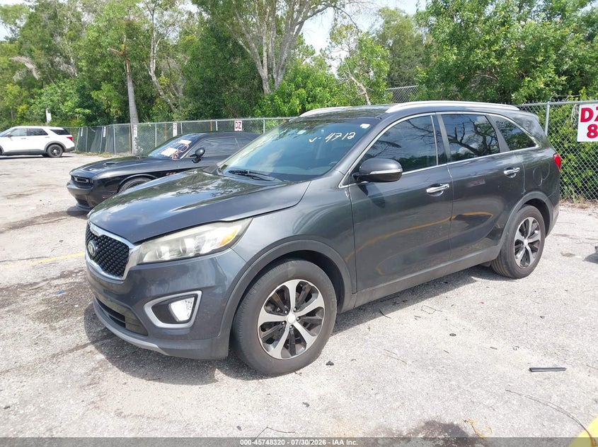 Vin: 5xyph4a50jg374712, lot: 46247042, kia sorento 3.3l ex 20182